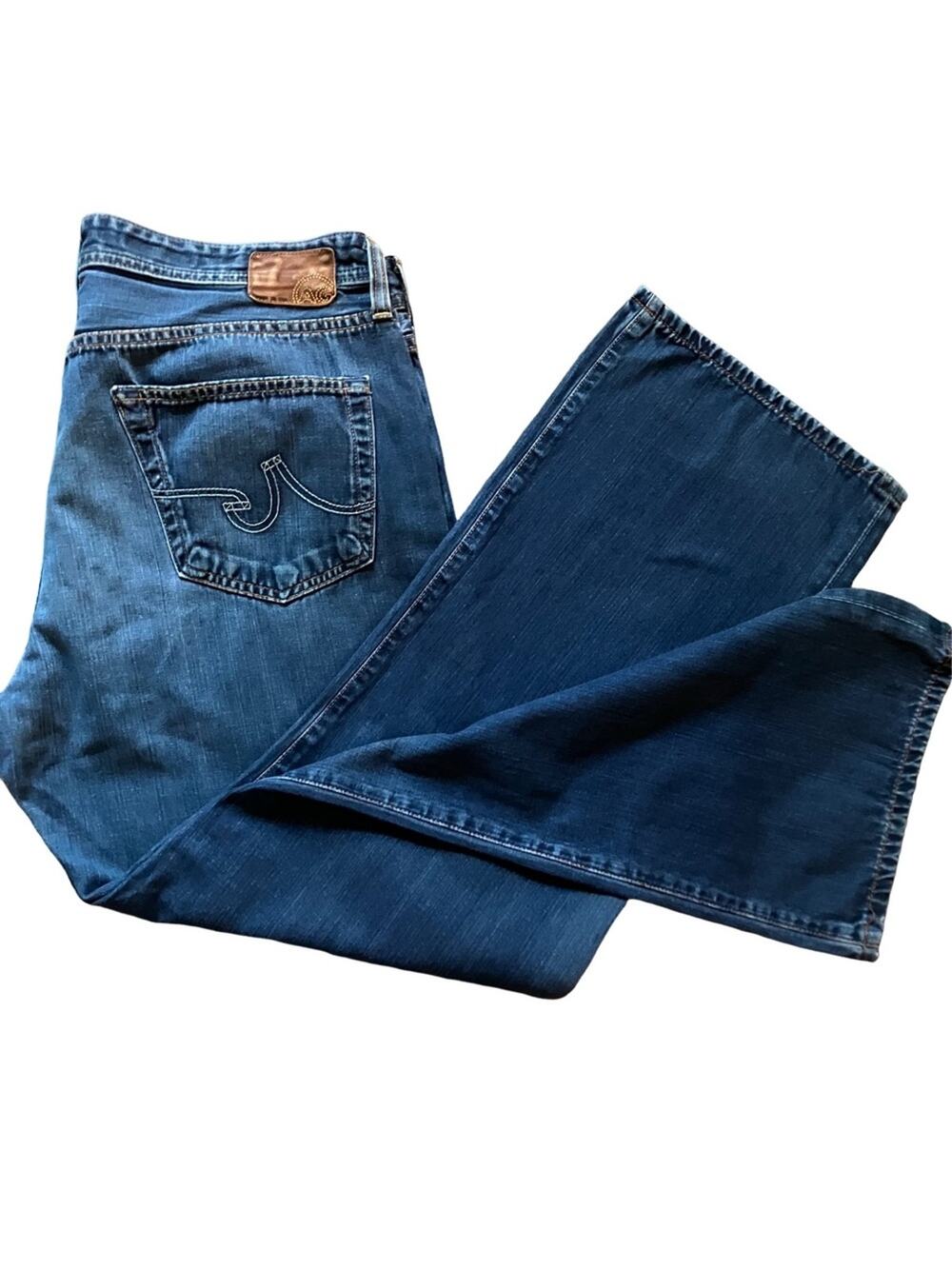 AG Adriano Goldschmied Dark Blue Relaxed Fit Hero 36X34